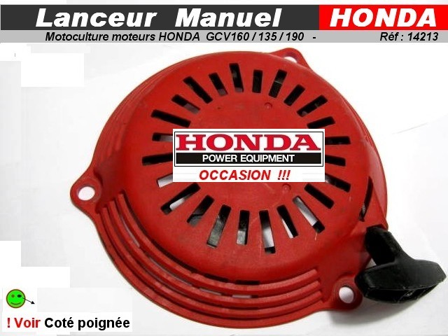 Lanceur demarrage piece motoculture HONDA GCV160 135 190