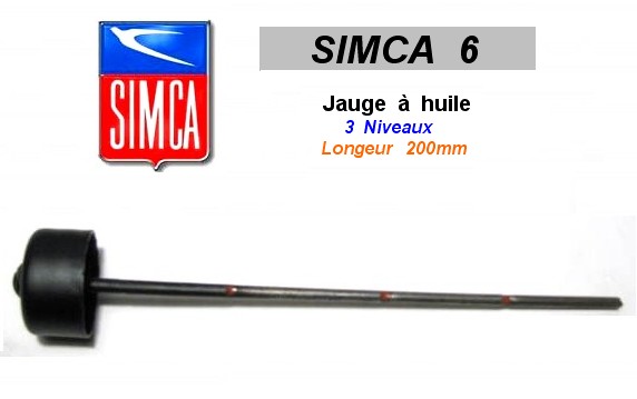  Jauge huile origine SIMCA 6 