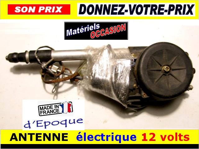 Antenne electrique autoradio 12 volts (occasion)