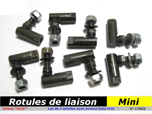 Rotules de liaison Micro tracteur & Tout autres montages