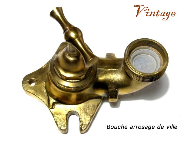 Robinet arrosage de bouche de ville VINTAGE