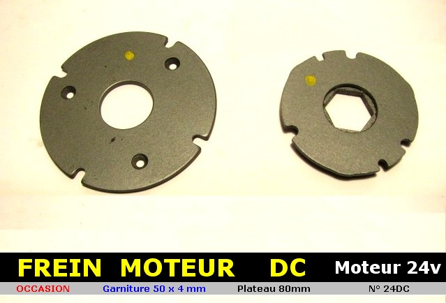 Frein moteur DC courant continu 24 Volts (garniture)