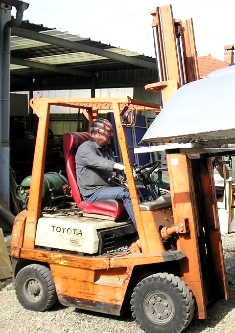 Chariot elevateur 1.5t  TOYOTA GPL 4FG15  (vente sur place)