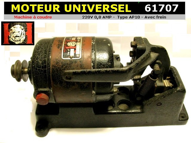 Moteur 220v machine a coudre VINTAGE