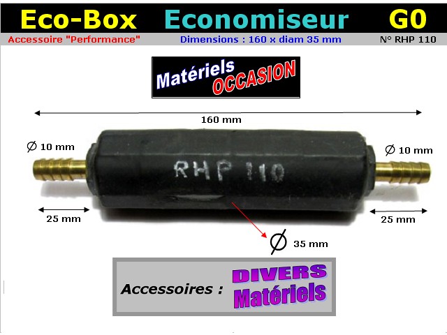 Ecobox economiseur carburant RHP110 de 5 a 10% economie !!!