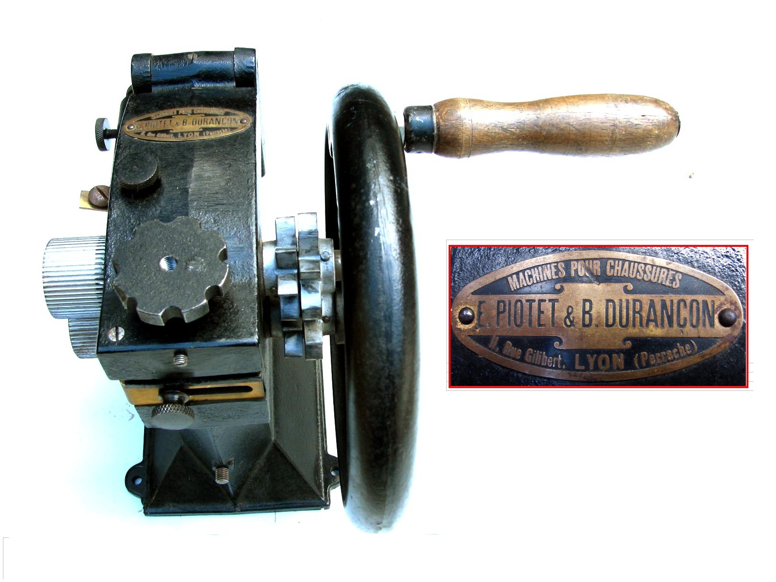 Machine pour Chaussures PIOTET & DURANCON VINTAGE