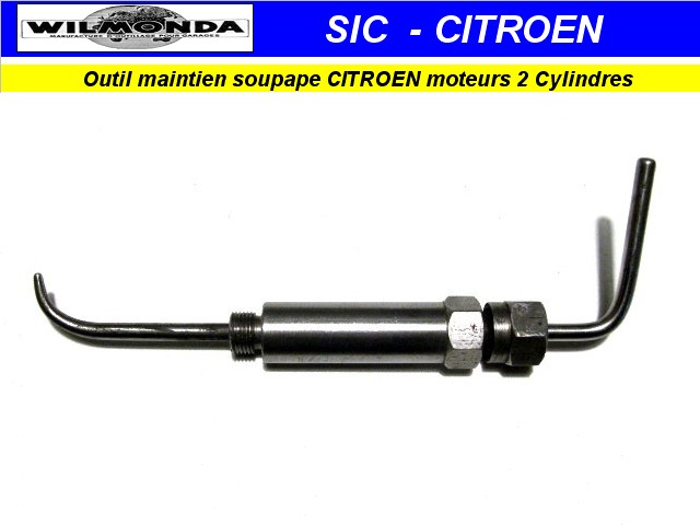 Cle Wilmonda outil de maintien soupape Moteurs Citroen 2 cylindres SIK 