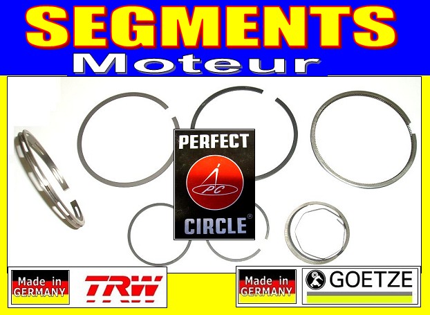 Lot 100 jeux segments moteur vehicules annees 1950 1980 (vente sur place))