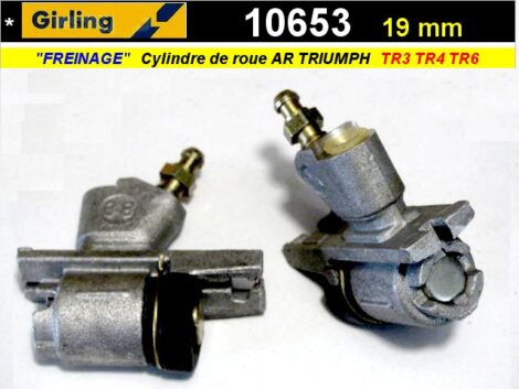Cylindres de roue arrière gauche et droit 19 mm Triumph TR3 TR4 TR5 TR6 (collection)