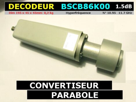 Décodeur Convertisseur - PARABOLE Télé (NEUF)
