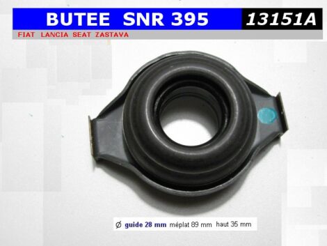 Butée embrayage Fiat Lancia Seat Zastava  Essence & Diesel  SNR 395