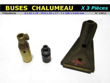 Buses divers pour chalumeaux (les 3 pieces) – Image 2