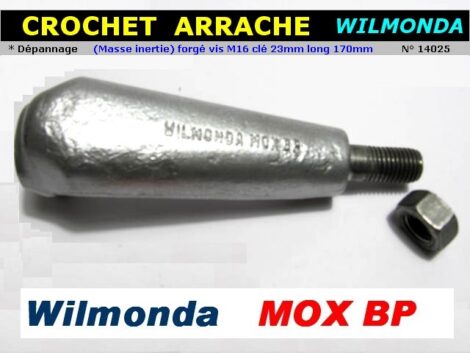 Griffe WILMONDA pour arrache MOX BP écrou 23 mm long 170 mm (dépannage) – Image 2