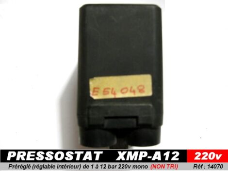 Boîtier pressostat 220v mono - 1 bar à 12 bar réglage intérieur – Image 3