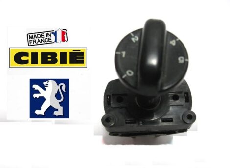 Interrupteur réglage des phares pneumatique PEUGEOT 505 - Cibie 1F7 – Image 3
