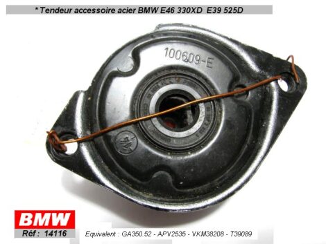 Tendeur de courroie 65 x 38/40 11282354130 - BMW E 46 E39 – Image 2