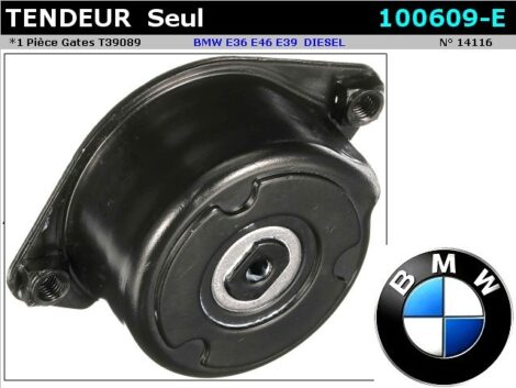 Tendeur de courroie 65 x 38/40 11282354130 - BMW E 46 E39 – Image 3