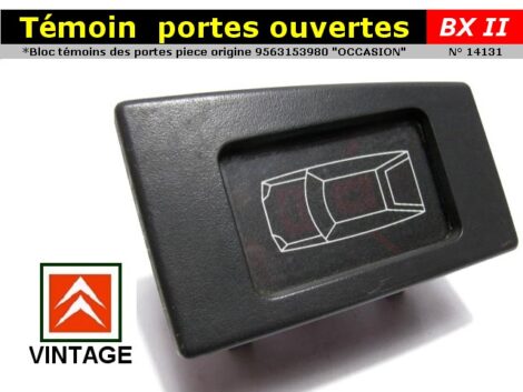 Bloc témoins des portes - CITROEN BX II   (article occasion)