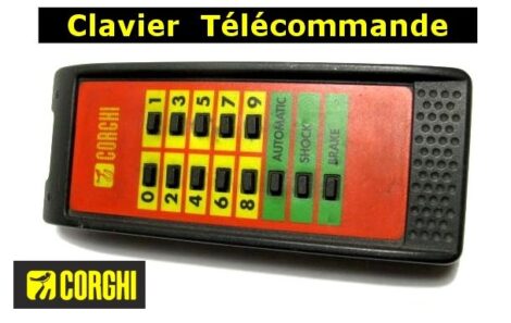 Clavier télécommande matériels automobile - CORGHI (matériel occasion)