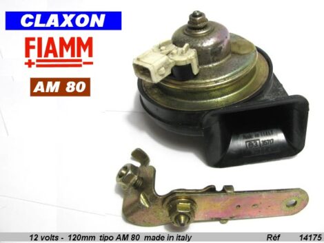 Klaxon 12 volts FIAMM AM80