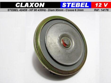 Klaxon STEBEL HF90  430Hz  tous vehicules 12 volts