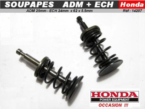Soupapes & ressorts ADM & ECH - Pièces motoculture HONDA GCV160