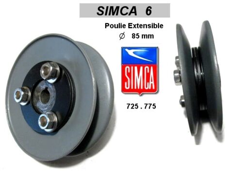 Poulie extensible sur cache culbuteur pour SIMCA 6