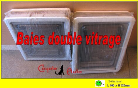 Acompte 50€ - Baies ouvertures isolantes acryliques latérales fourgon camping-car (Vente sur place) – Image 2