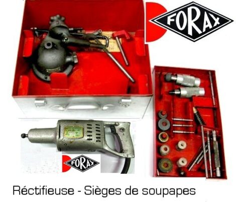 Réctifieuse de sièges de soupapes - Rapide Sauteuse - Meules  - 220v - 11000 Tmn - FORAX