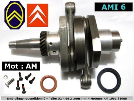 Acompte 50€ - Embiellage CITROEN 3cv AMI 6 - Moteur AM 1961 à 1968 (Vente sur place) – Image 2