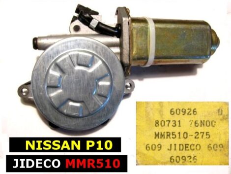 Moteur léve vitre NISSAN P10 coté AV AR droit JIDECO MMR 510-275 – Image 2