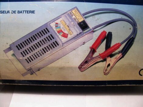 Analyseur de batteries plomb 6 volts & 12 volts 15 à 100 AH (article atelier) – Image 2