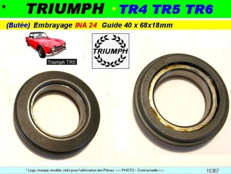 Butée embrayage TRIUMPH TR4 TR5 TR6 (pièce collection )