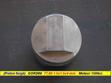 Piston Forge 77.80mm RENAULT 1596cc Alpine A110 ou R12 Gordini (depannage) – Image 2