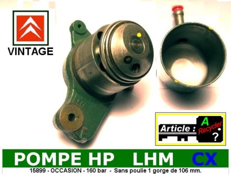Pompe LHM  - Citroën CX  - 160 bar (Occasion ou a recycler) – Image 2
