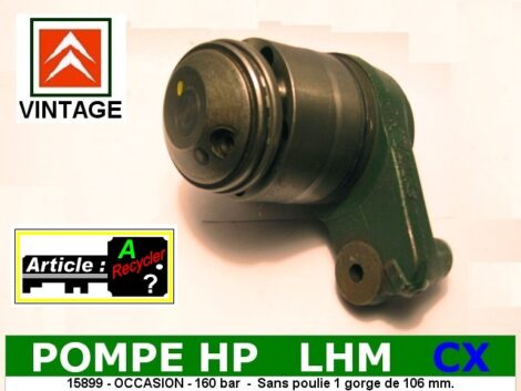 Pompe LHM  - Citroën CX  - 160 bar (Occasion ou a recycler) – Image 3