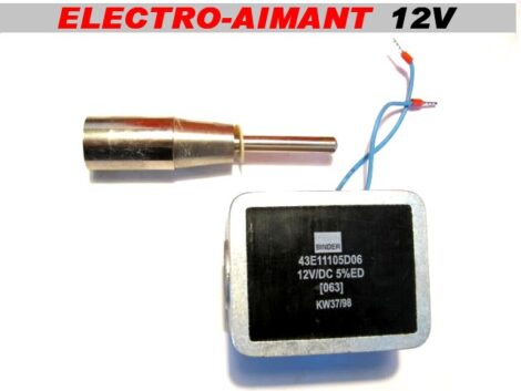 Electro-aimant simple éffet avec bobine - BINDER 12 volts DC – Image 2