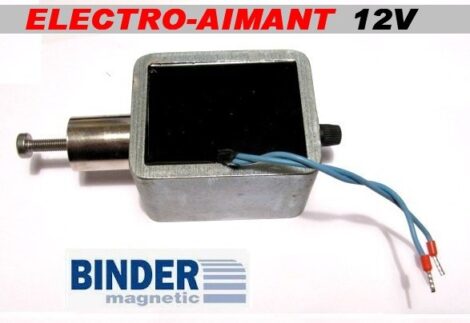 Electro-aimant simple éffet avec bobine - BINDER 12 volts DC – Image 3