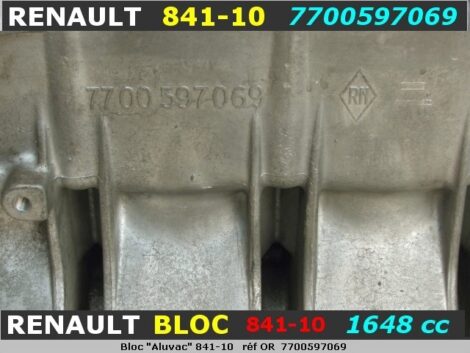 Supplément ANNOTATION PHOTOS ANNONCE - 16168 - Bloc Renault 7700597069 base 841-10 – Image 3