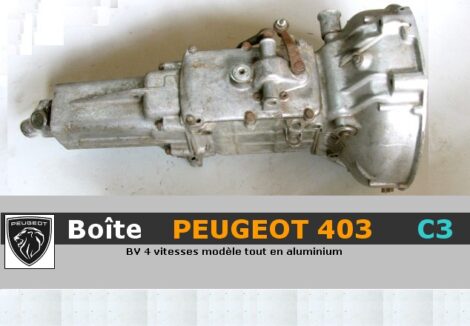 Acompte 50€ - Boîte 4 vitesses - Peugeot 403 essence - Montage origine C3 (Vente sur place) – Image 2