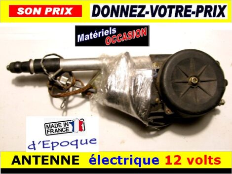 Antenne électrique autoradio 12 volts (occasion)