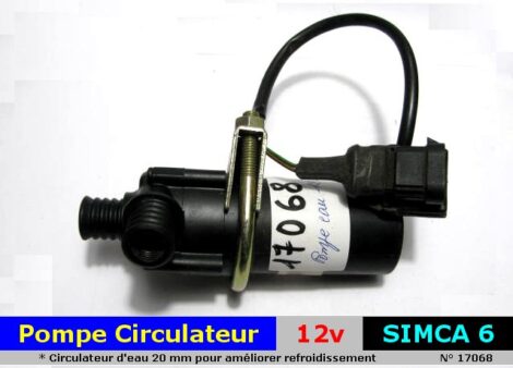 Circulateur 12v - Pompe à eau pour améliorer le refroidissement de la SIMCA 5 & 6 – Image 2
