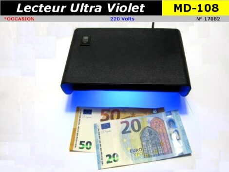 Détecteur de billets Ultra violet ( 220 volts )