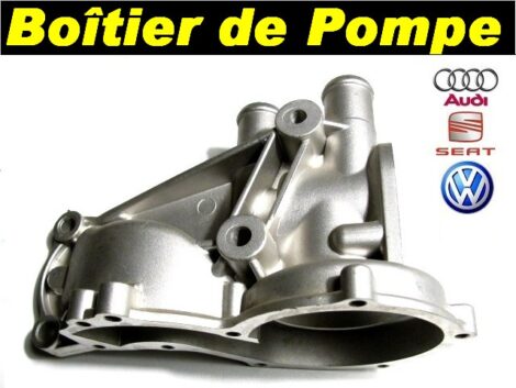 Boitier pompe à eau - Audi 80 100 Caddy Golf I II II Ibiza Toledo Galaxy I  (dépannage)