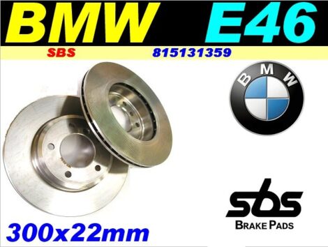 Acompte 50€ - Disques de frein AV - BMW E46 318 à 328 320d Z4 (Vente sur place)