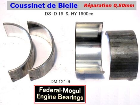 Coussinets de Bielle CITROEN DS 19 ID 19 HY 1900cc (réparation 0.50mm dépannage) – Image 2