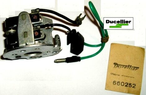 Kit Bloc double rupteurs - Ducellier référence 660252 - PSA V6 A310 R30 504 604 – Image 2