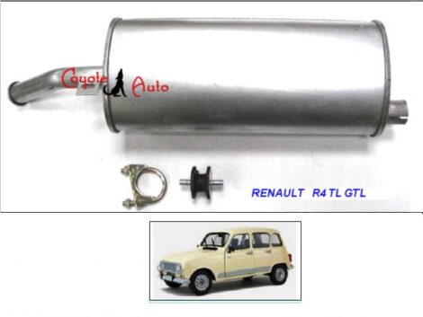 Echappement Silencieux AR RENAULT R4 TL GTL 1100cc Type R1128 (collection)
