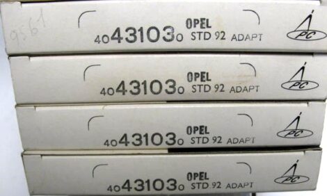 Segments Moteur Opel 2300 Diesel 4 cylindres diamètre 92 mm 2.0 x 2.0 x 4.0 mm