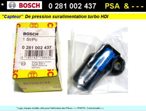 Capteur pression suralimentation Diesel Hdi 3.0L - PSA FORD OPEL – Image 2